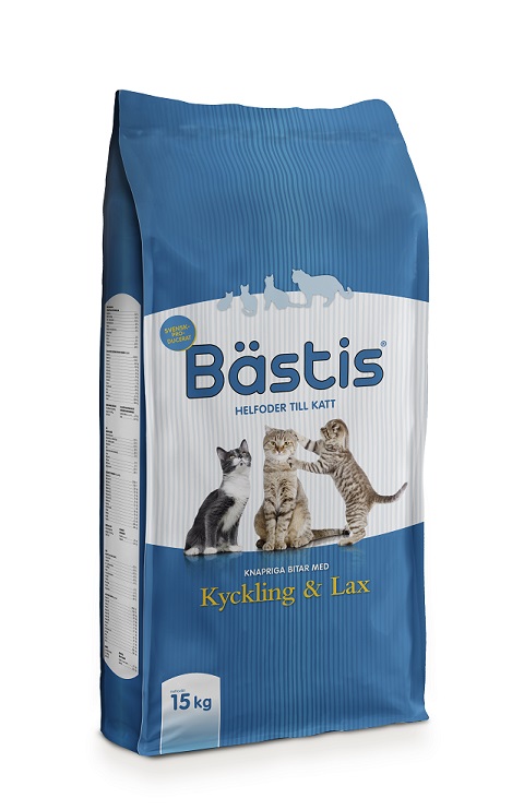 BÄSTIS KYCKLING OCH LAX 15 KG