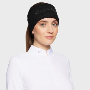 PANNBAND AMALIE CRYSTAL BLACK