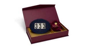 NUMMERLAPP MELLAN BLÅ