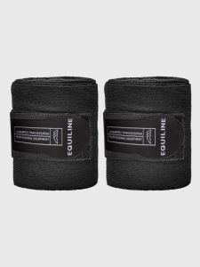 STALLBANDAGE 2-PACK SVART