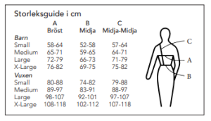 SÄKERHETSVÄST BARN SVART
