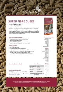 SUPER FIBER CUBES 20 KG