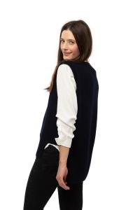 VÄST HEDDA MARINBLÅ