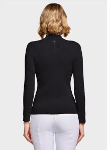 TRÖJA LIDIA 1/2 ZIP BLACK