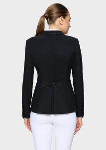 KAVAJ VICTORINE CRYSTAL FABRIC BLACK