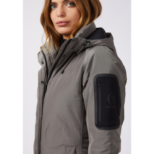 JACKA MARSIGLIA GUNMETAL GREY