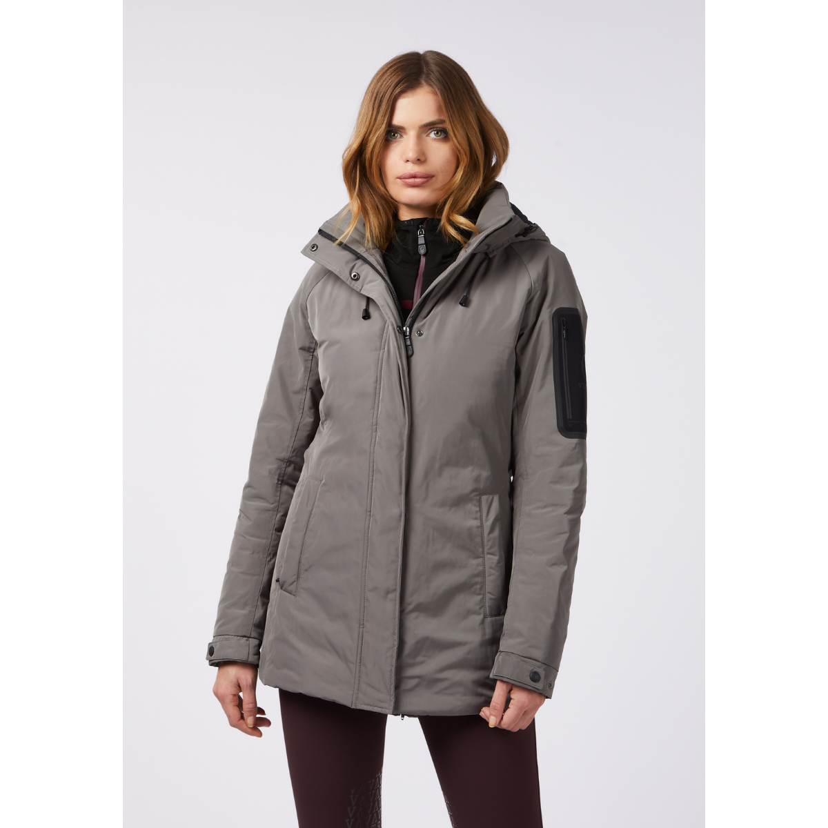 JACKA MARSIGLIA GUNMETAL GREY