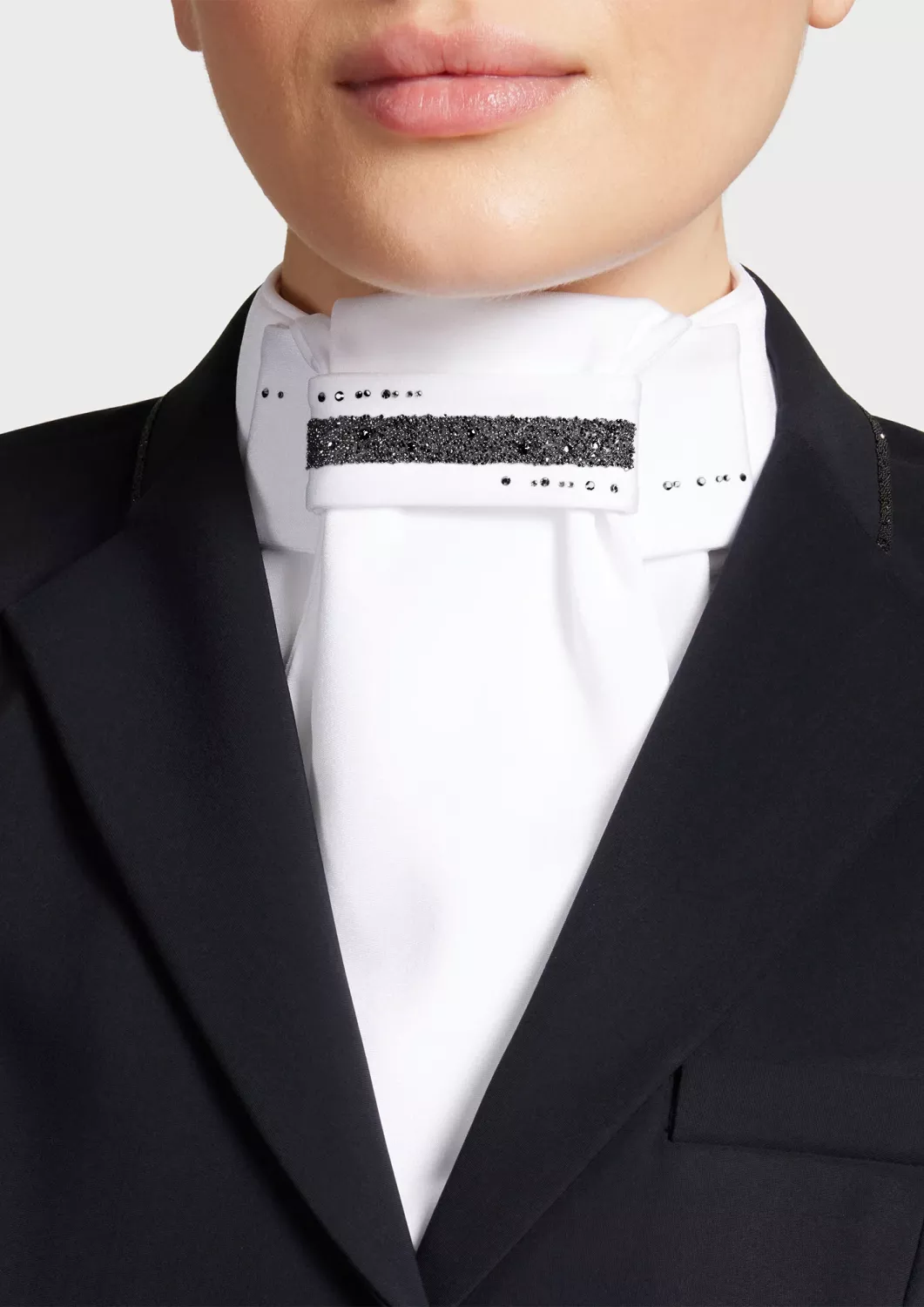 PLASTRON CRYSTAL INTARSIA HOLO