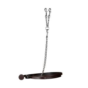 GRIMSKAFT LÄDER MED KEDJA BRUN