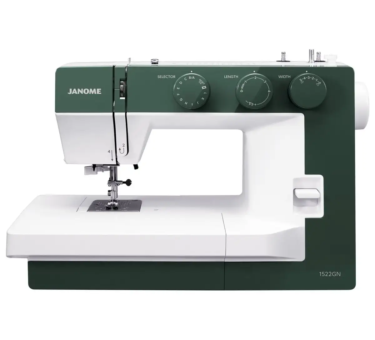 Janome 1522 i grön