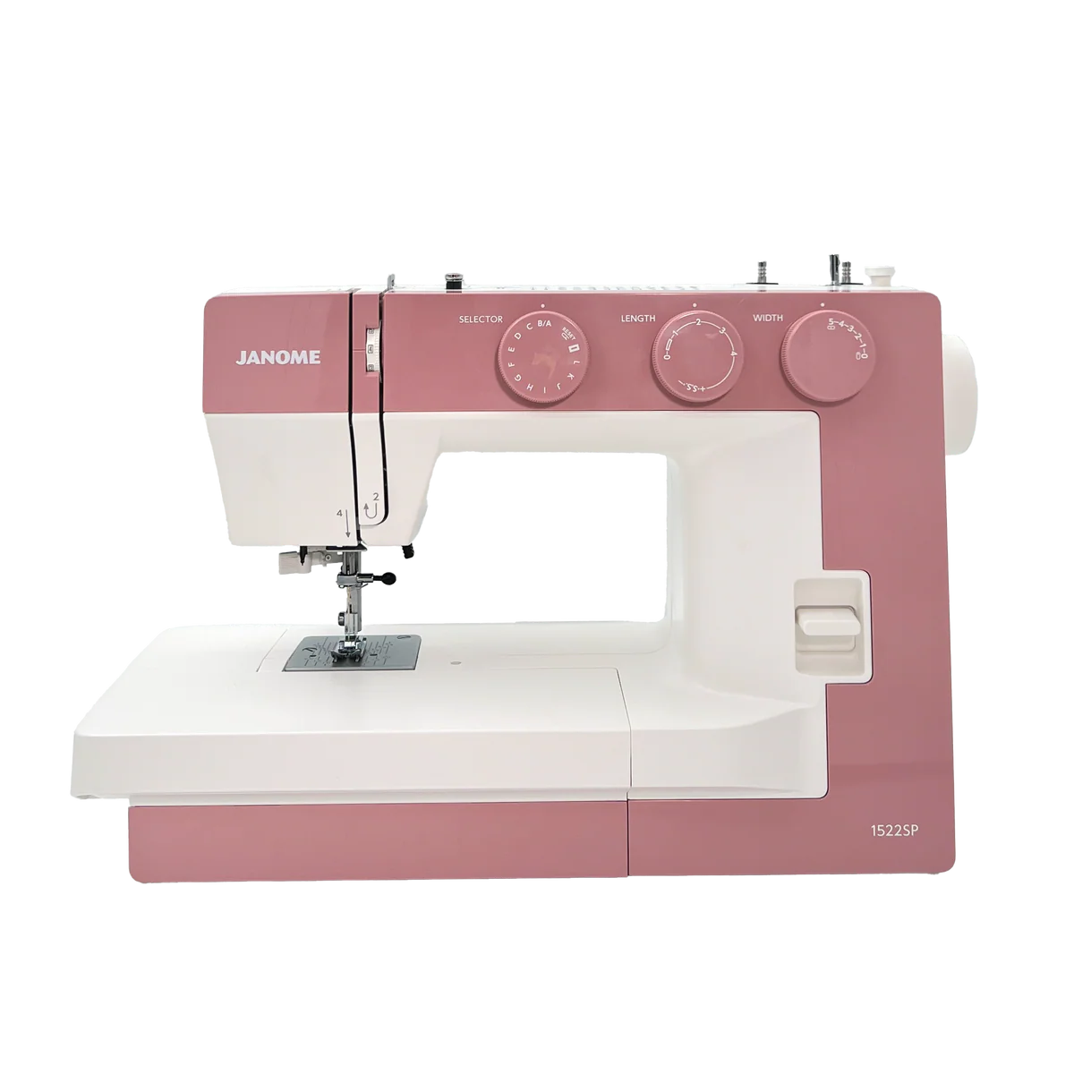 Janome 1522 i smokey pink