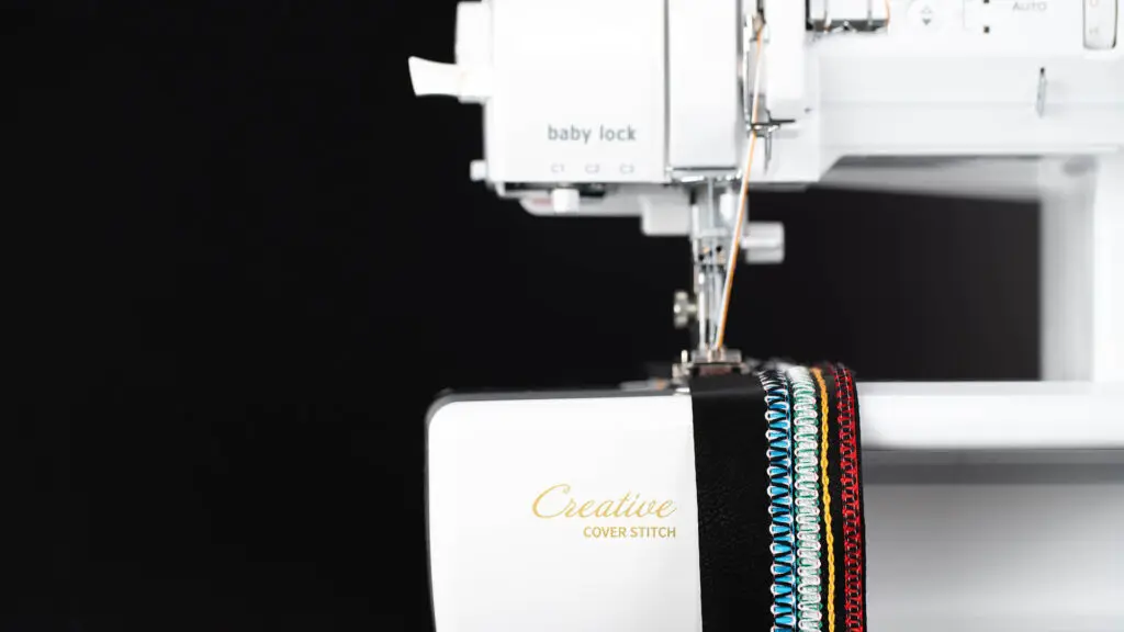 Baby Lock Primo Creative Cover Stitch med dekorativa trådar