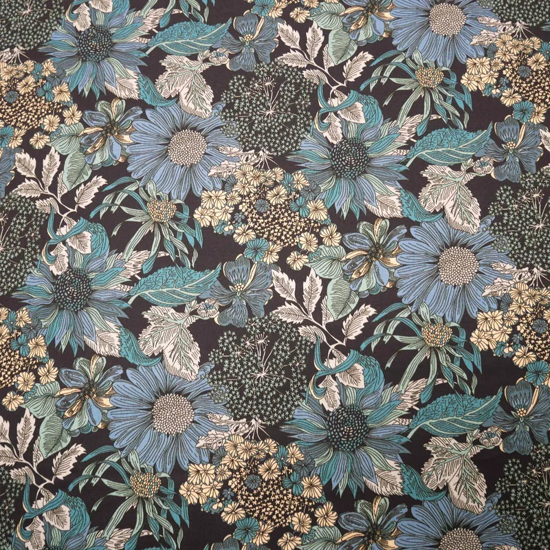 Angelica Garla marinblå Bickington Viskos Liberty Fabrics
