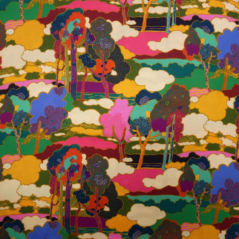 Prospect Road flerfärgad Bickington Viskos Liberty Fabrics