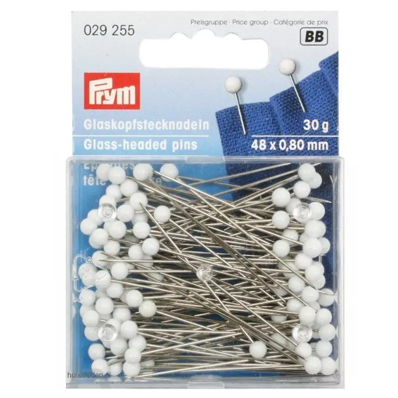 Knappnålar extra långa och grova