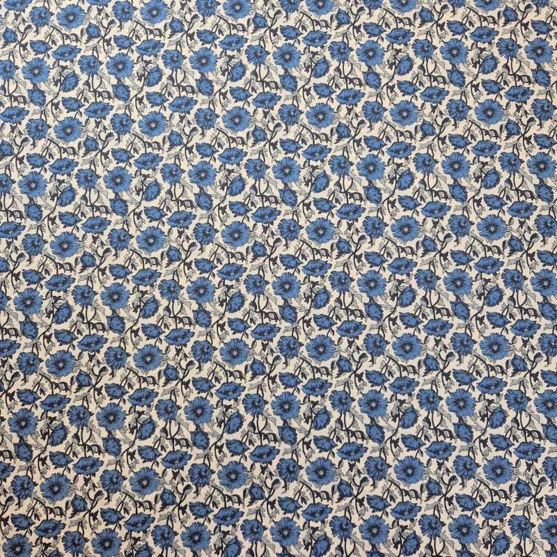 Astell Reece blå Tana Lawn Liberty Fabrics