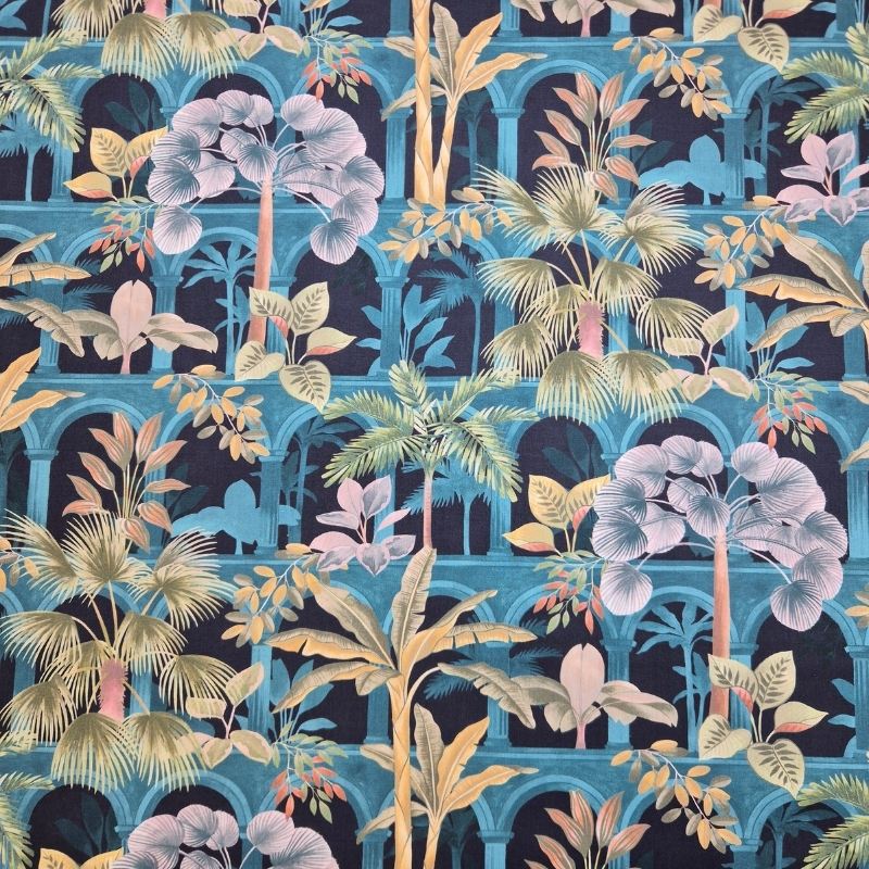 Tropical marinblå Tana Lawn™ Liberty Fabrics
