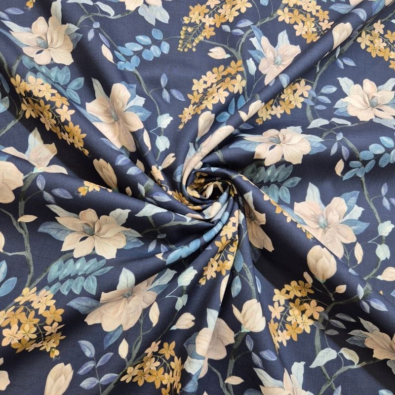 Magical marinblå Tana Lawn™ Liberty Fabrics