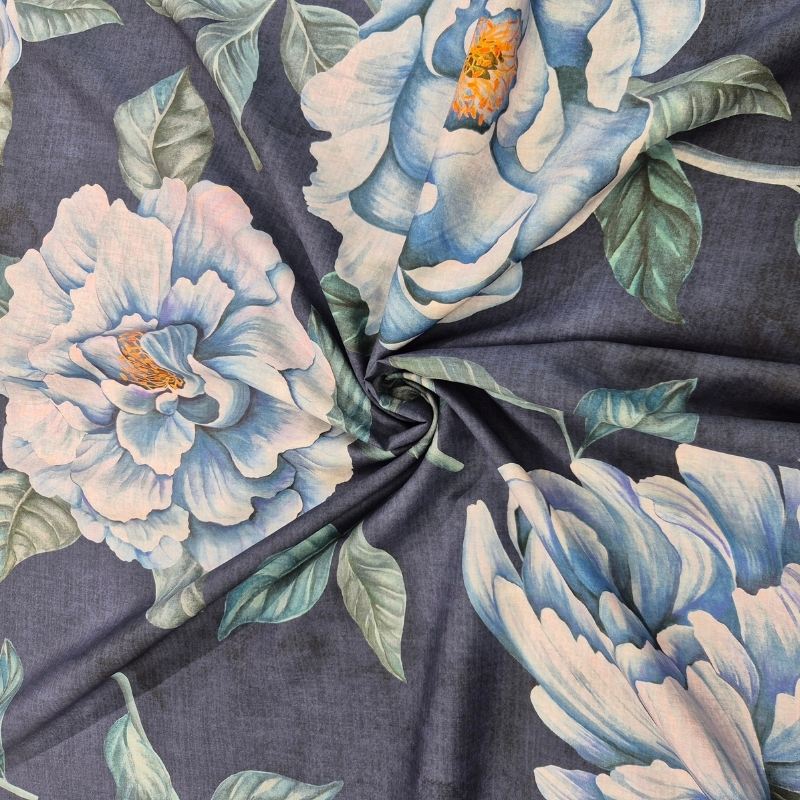 Marty marinblå Tana Lawn™ Liberty Fabrics