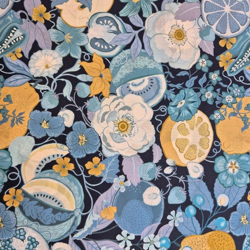 Jillie blå Tana Lawn™ Liberty Fabrics