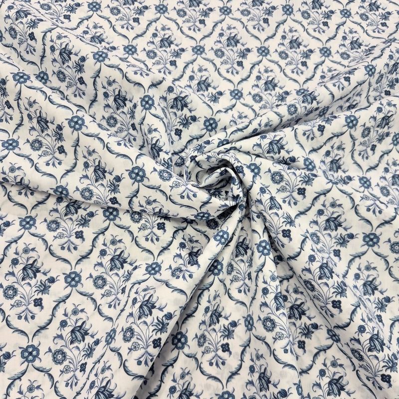 Floral Verse blå Tana Lawn™ Liberty Fabrics