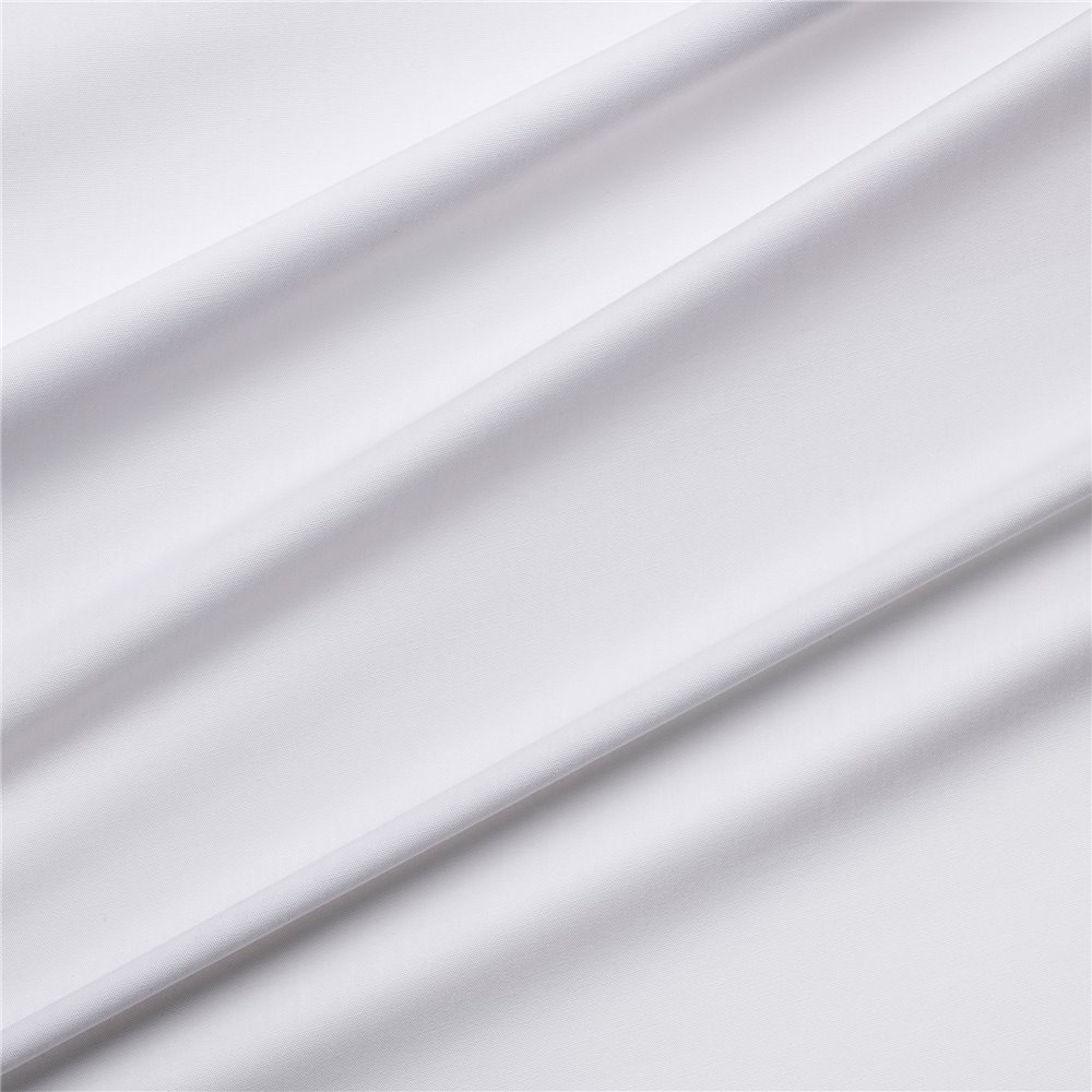 Sanforiserad poplin vit, 150 cm, 121 g/m²