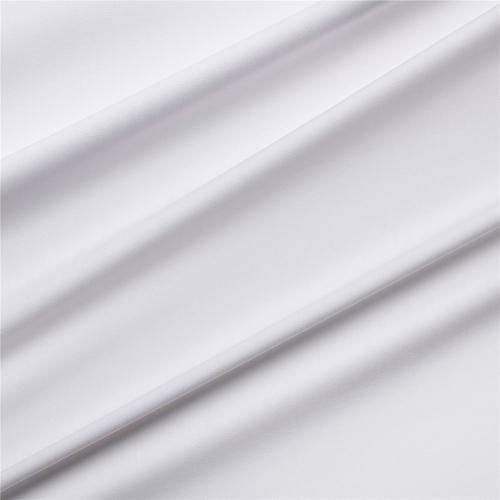 Bomullspoplin sanforiserad vit, 121 g/m²