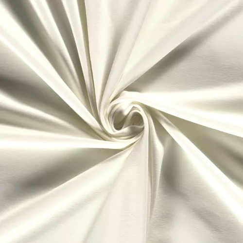 Bomullstrikå enfärgad Offwhite, 240 g/m²