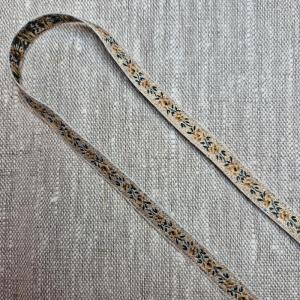 Dekorationsband 10mm Lejongul/Guld