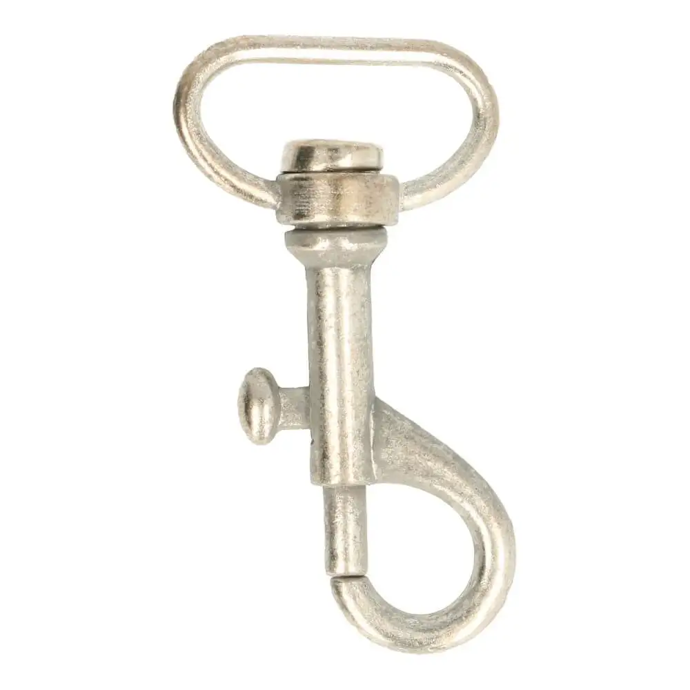 Karbinhake Silverfärgad