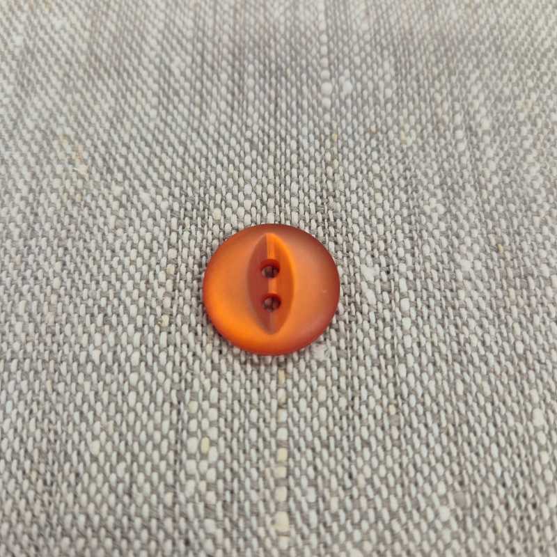 Kattögaknapp 15 mm - Orange