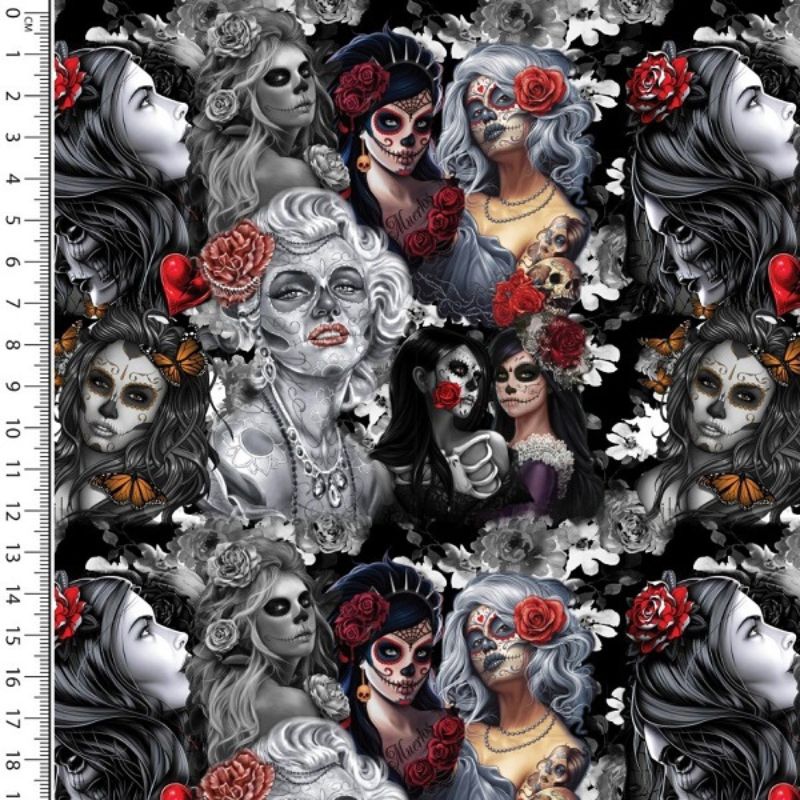 Bomullstrikå - Dia de los muertos