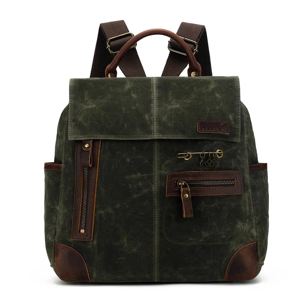 Della Q Makers Canvas backpack