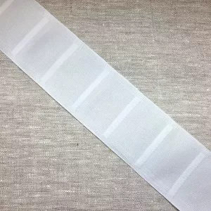 Veckband 70 mm, oblekt bomull/polyester, 3,1 m