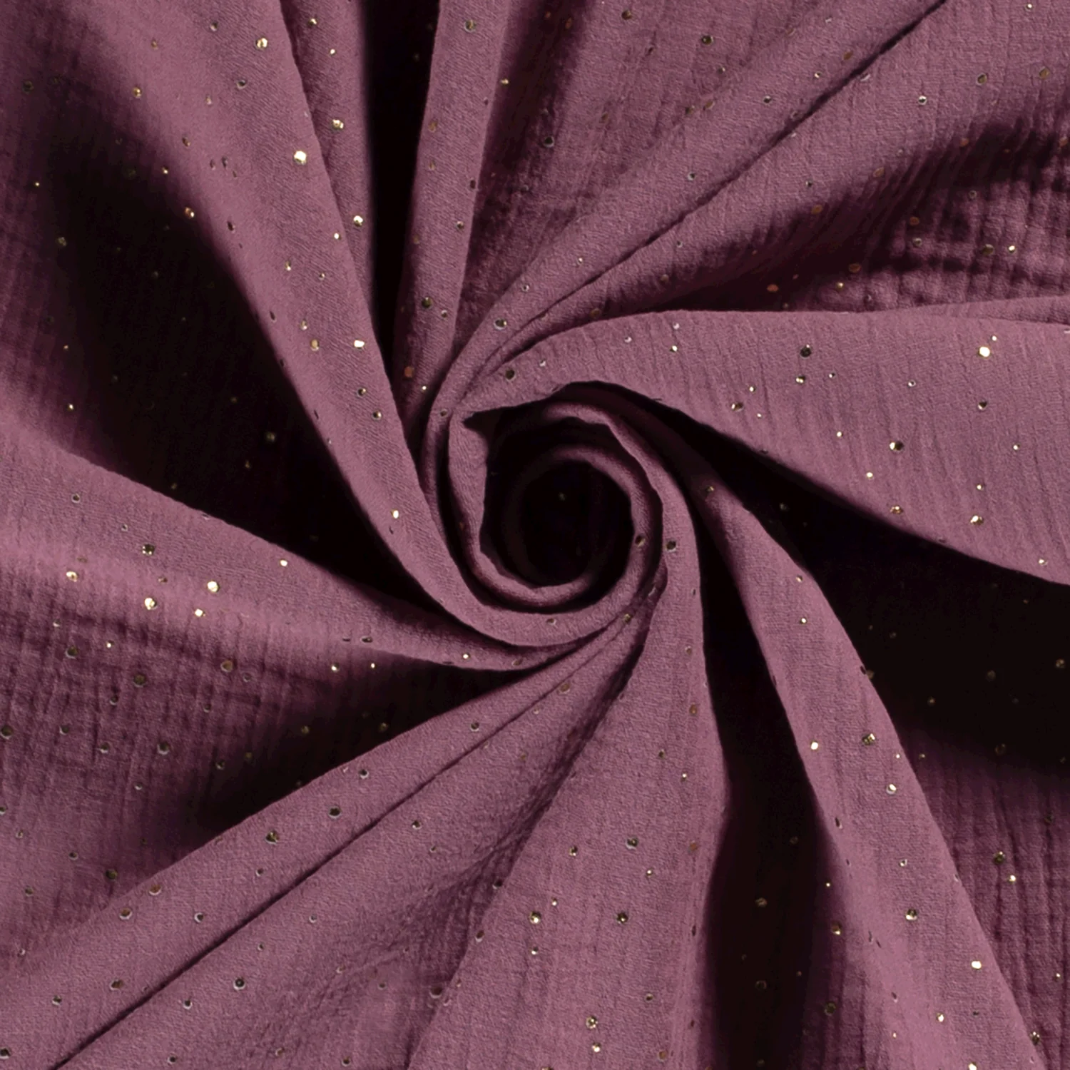 Muslin med prickar, gammalrosa