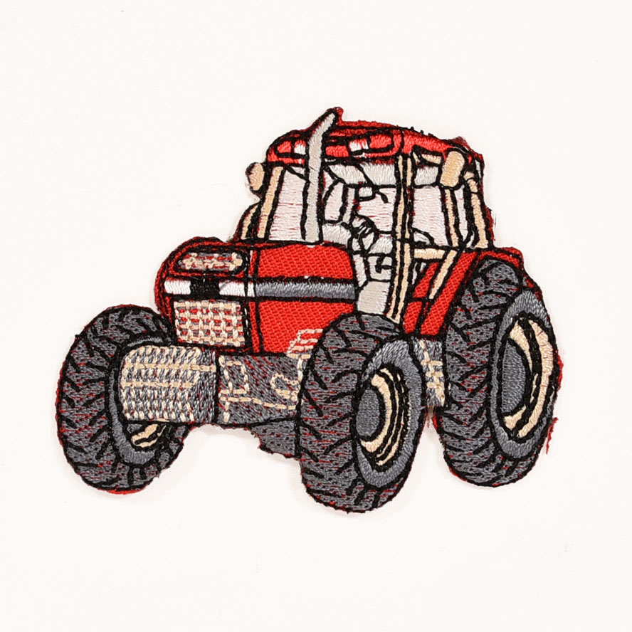 Applikation - Traktor Röd