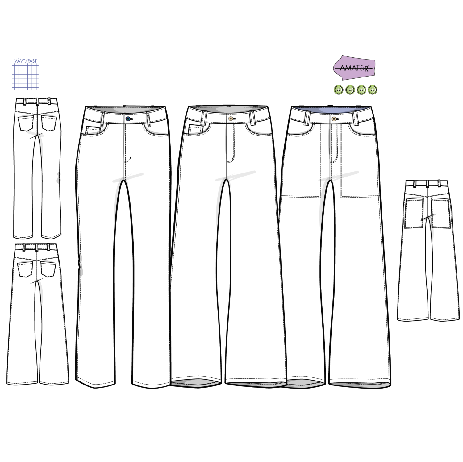Jeans Base - Byxa