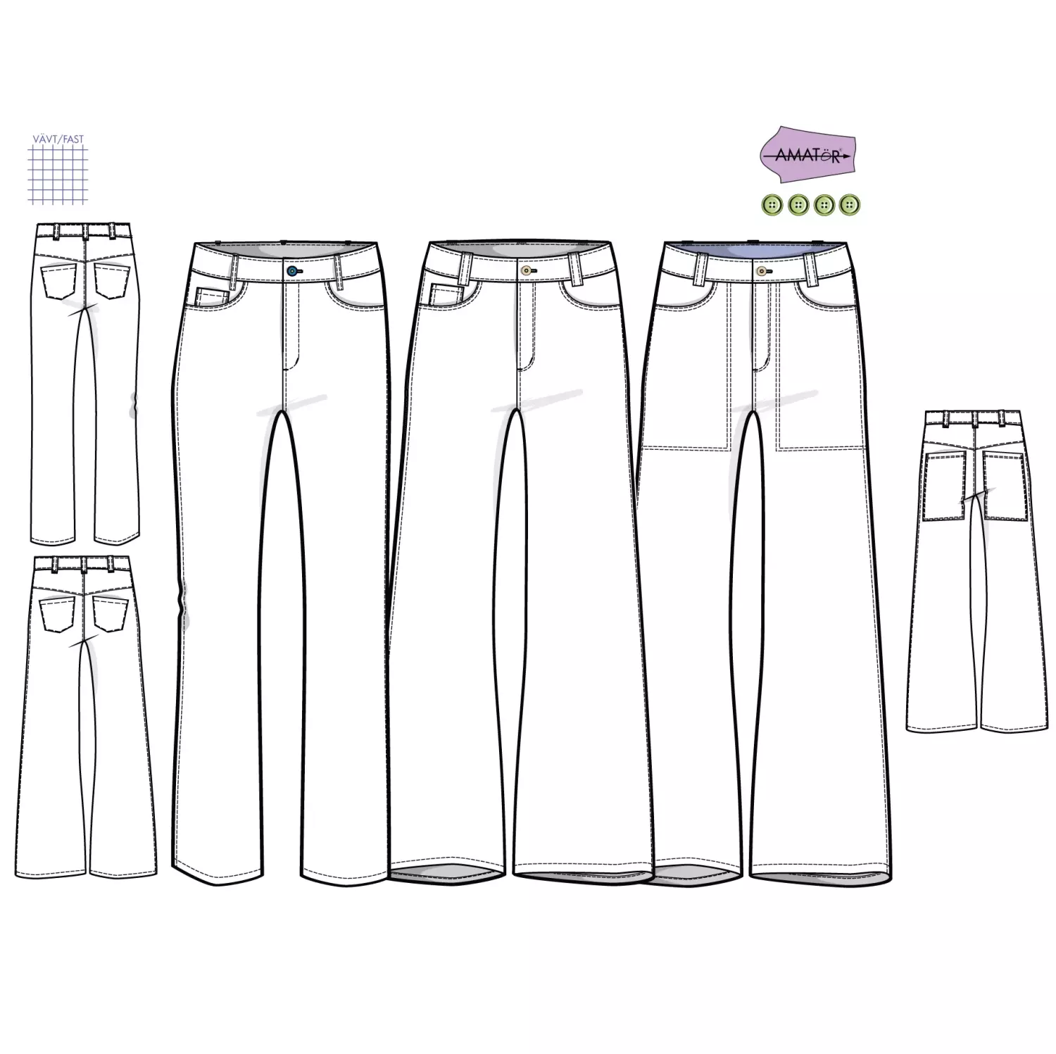 Jeans Base - Byxa