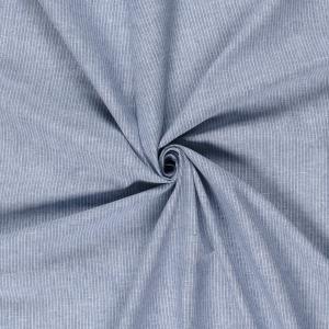 Halvlinne Chambré smalrand - Indigo