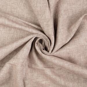 Twilltyg Brun – Lin & Bomull
