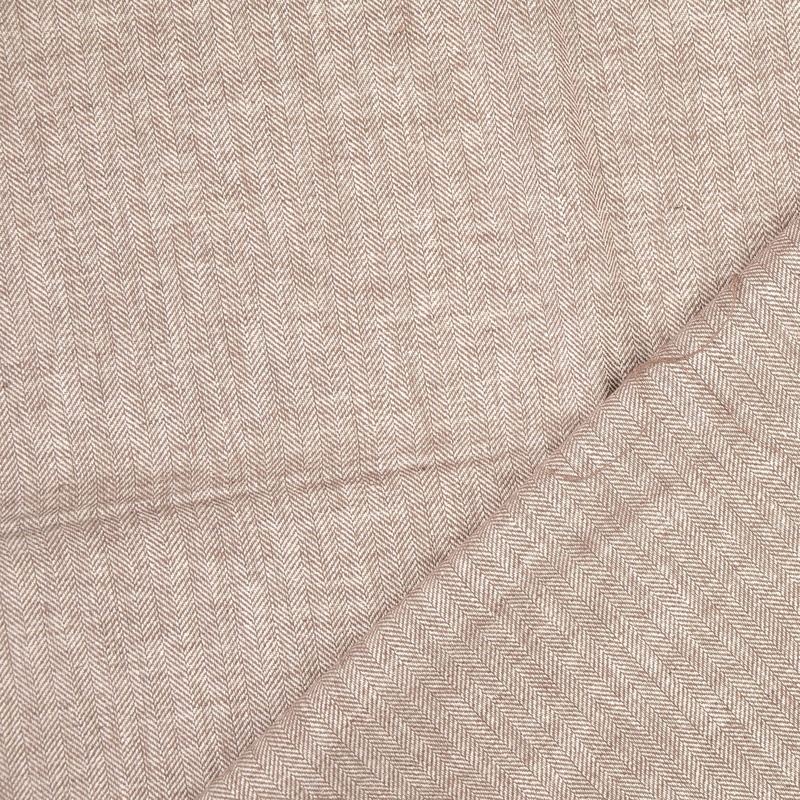 Twilltyg Beige – Lin & Bomull