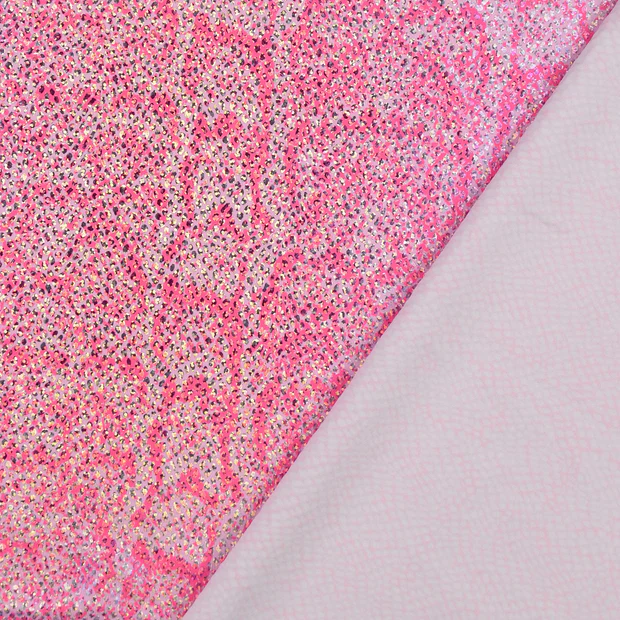 Folietrikå Ormskinn Rosa