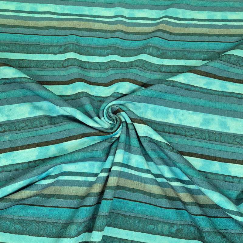 Sweatshirt Randig Blå