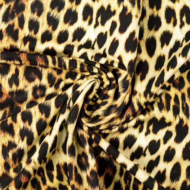 Flossad French terry Leopard