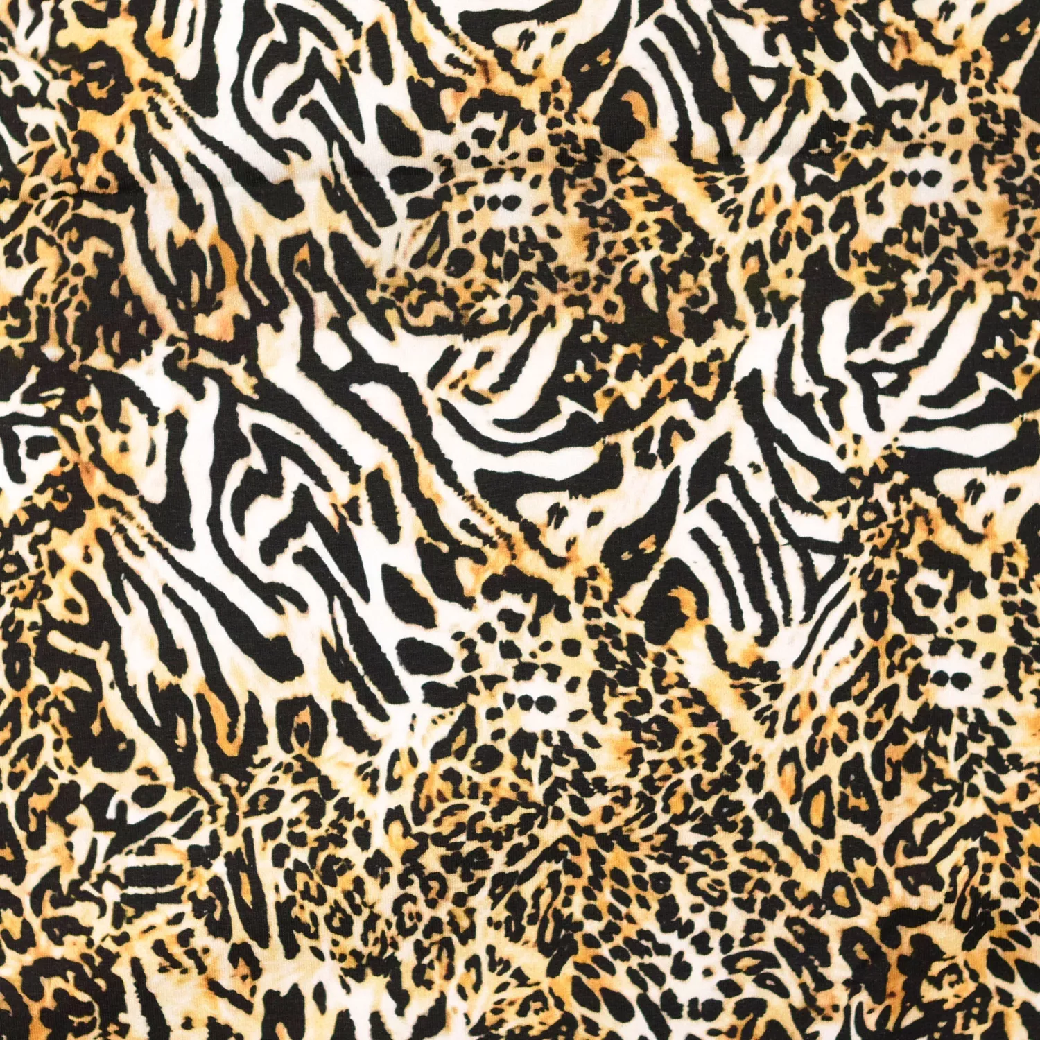 French terry flossad - Djurprint Beige