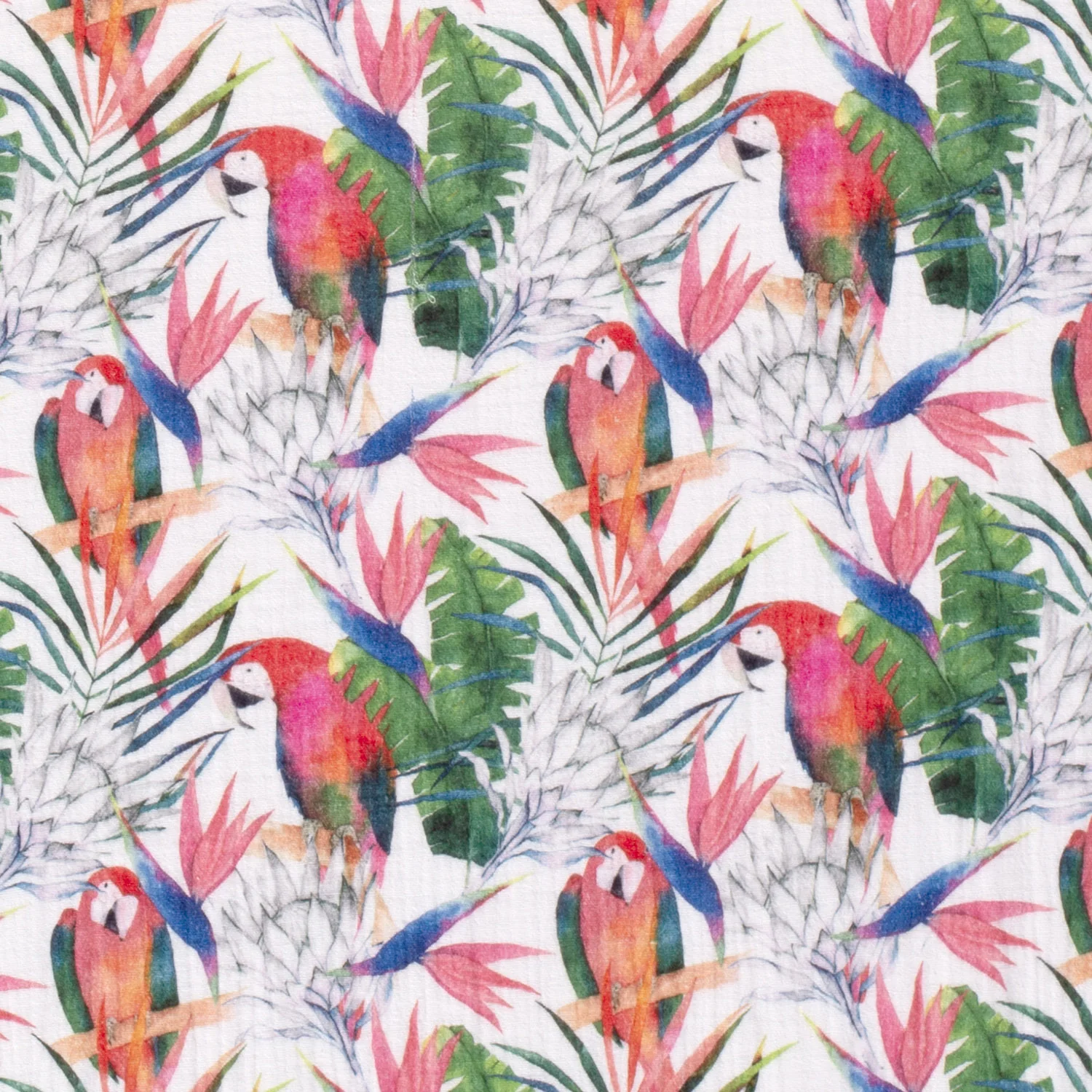 Mönstrad bomullsmuslin