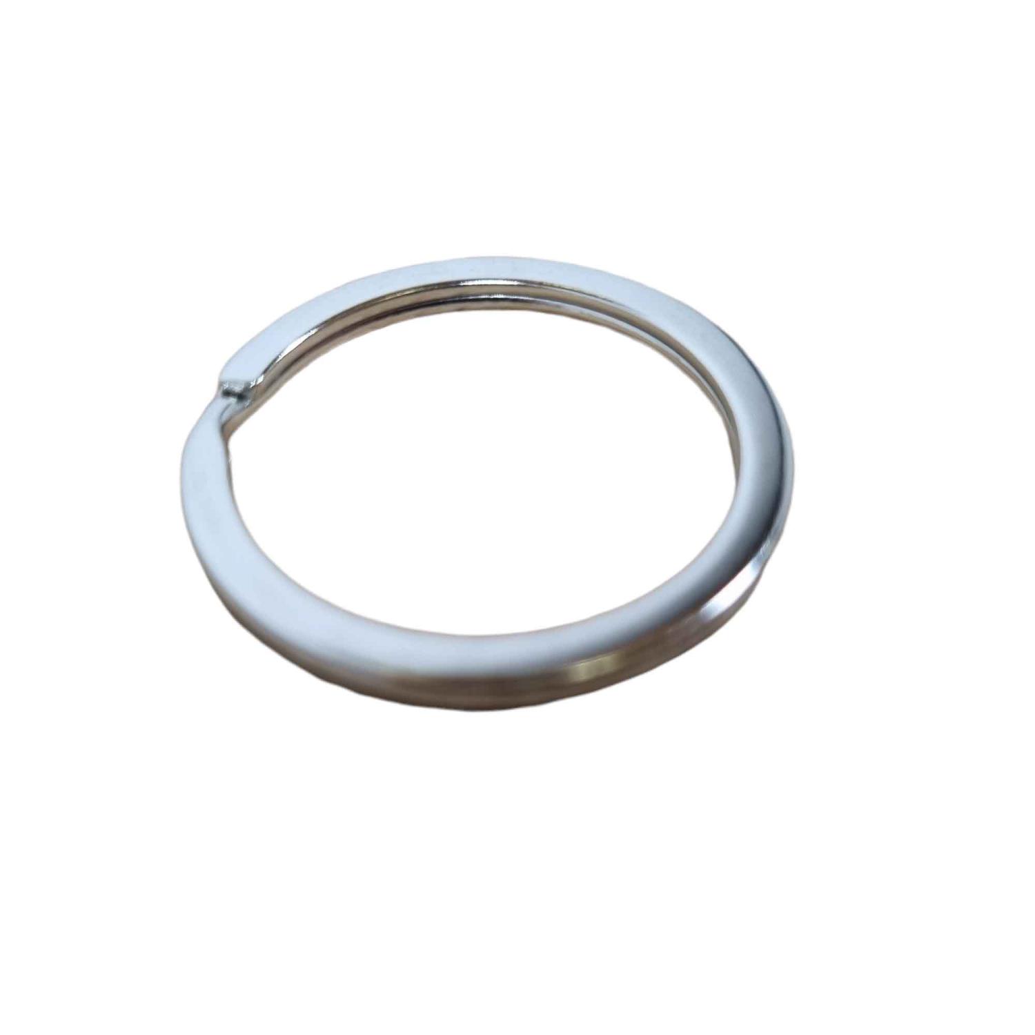 Nyckelring 35 mm Silverfärgad