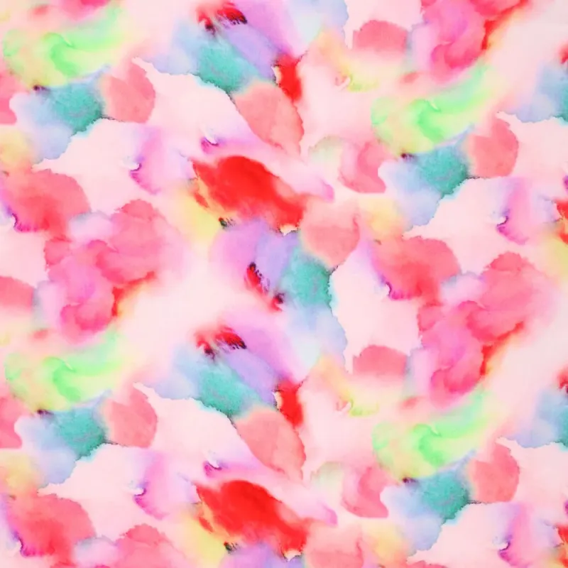 Ambre, Viskossatin rosa akvarell