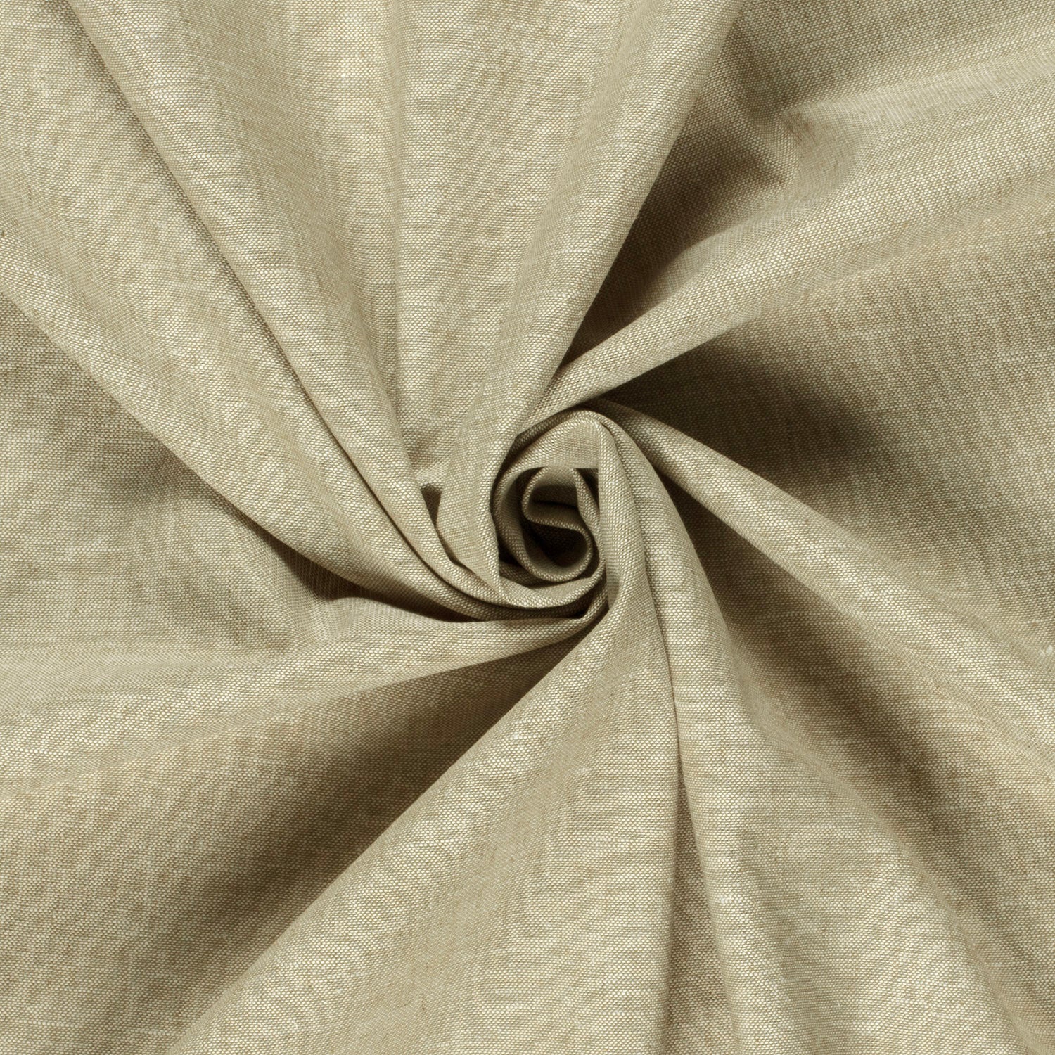 Halvlinne Chambré Olivgrön, 160 g/m²
