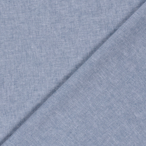 Halvlinne Chambré Indigo, 160 g/m²